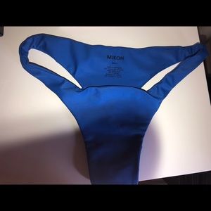 Mikoh royal blue bikini bottoms